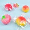 The simulated plastic fluid simulation peach Pinching fun stress-relieving toy is a best-selling stress-relieving tool on Xiaohongshu Application Scenario
